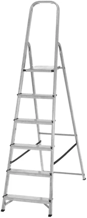 Tarmo Aluminum ladder 6-step kaina