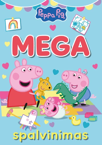 Mega spalvinimas Peppa Pig
