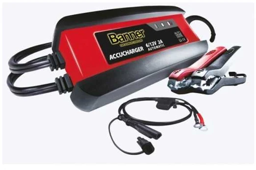 Ampire Electronics BANNER Akkulader 2A/6-12V fuldautomatisk