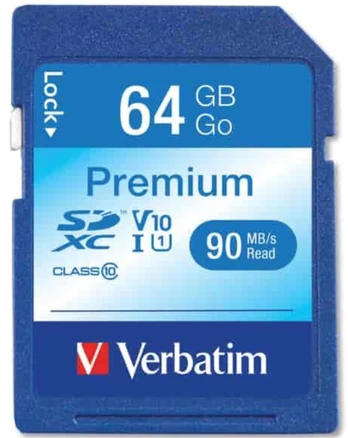 MEMORY SDXC 64GB UHS-I/VER44024 VERBATIM