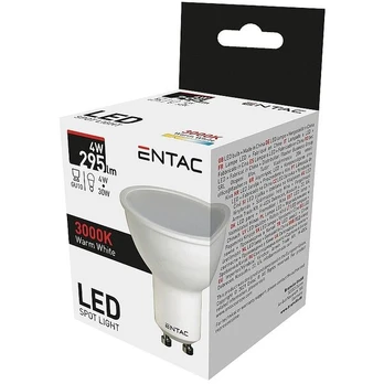 LED lemputė Entac 4W GU10 3000K