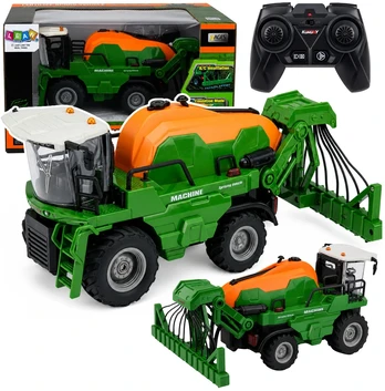 Lean Toys Kombainas su purkštuvu 1:24