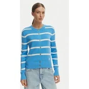 Tommy Hilfiger Kardiganas WW0WW49617 Mėlyna Regular Fit