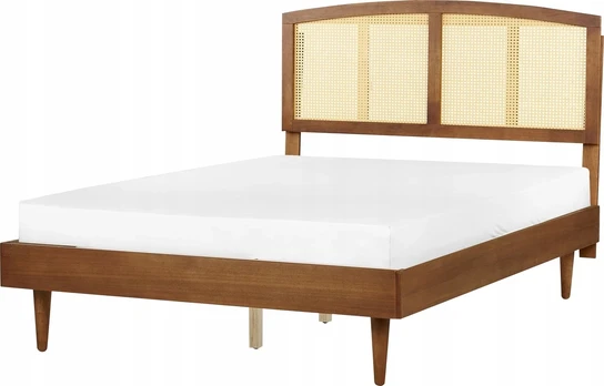 Beliani Rotango lova VARZY 140 x 200 cm, ruda