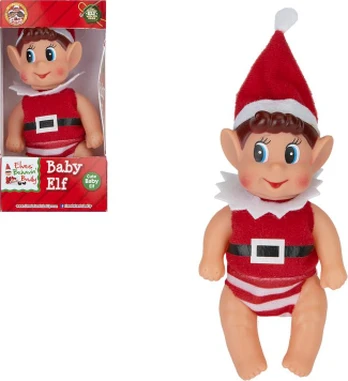 Elves Behavin' Badley - Baby Elf Doll 12 cm 2 asst. CDU (600120)