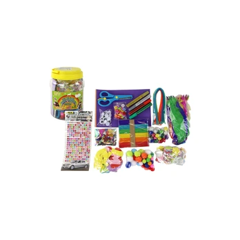 Lean Toys Kūrybinis meninis rinkinys „pasidaryk pats“ stiklainyje