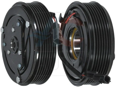 Magnetinė sankaba, oro kondicionieriaus kompresorius ACAUTO AC-06CL04