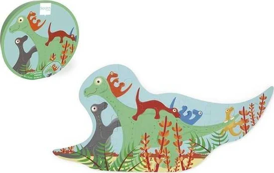 Dėlionė Scratch Scratch, Puzzle konturowe Dinozaury 30 vnt.