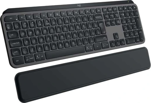 Klaviatūra Logitech MX KEYS S - GRAPHITE - DEU - BT/- N/A CENTRAL-419 PLUS PALMREST