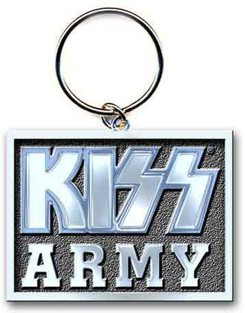 Rock Kiss Army Block Raktų Pakabukas