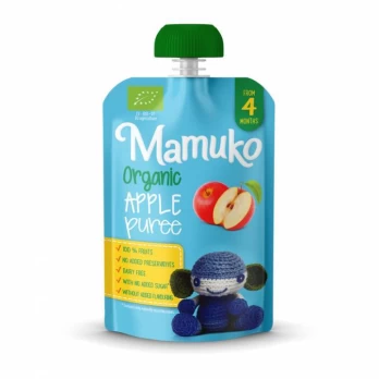 Mamuko ekologiška obuolių tyrelė, 100g