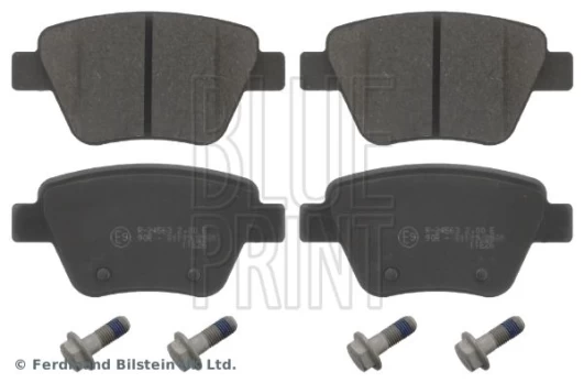 Stabdžių trinkelių rinkinys, diskinis stabdys BLUE PRINT ADV184218