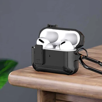 DUX DUCIS PECO - Armor case for AirPods 3 - juodas