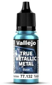 Vallejo : 77.132 - True Metallic Metal - Base - Hydra Turquoise (18 ml)