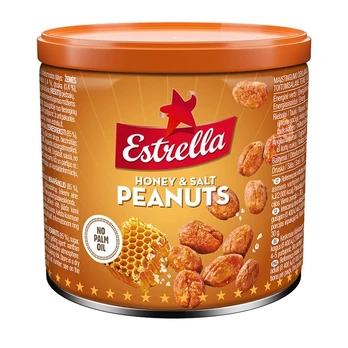 Kepinti žemės riešutai ESTRELLA, 140 g