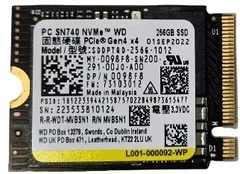 Dell 256GB M.2 2230 PCIe NVMe SSD