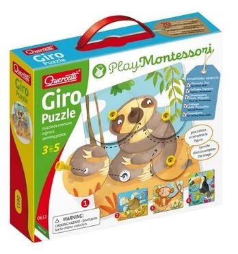 Dėlionė Quercetti Play Montessori Giro