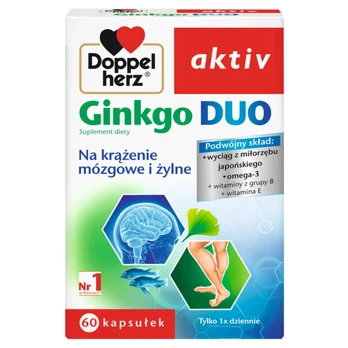 Ginkgo DUO, 60 tablečių
