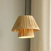 OSRAM pakabinama lempa „Decor Bamboo Paper Hat“ Ø 28 cm, bambukas, E27