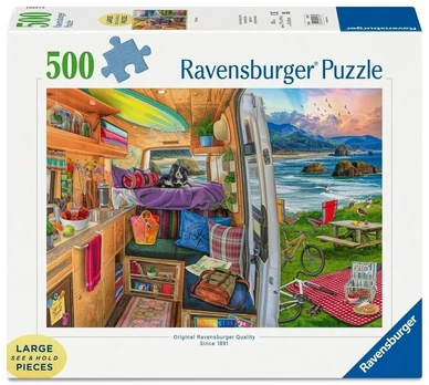 Dėlionė Ravensburger Rig Views, 50 cm x 70 cm, 500 vnt.