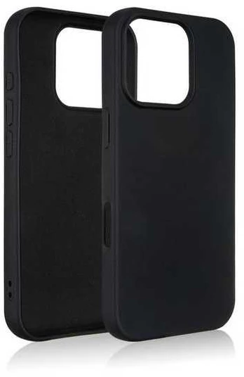 Beline Dėklas Silicone iPhone 16 Pro 6.3" juoda/juodas