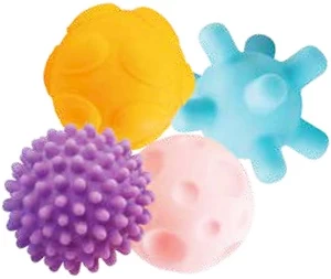 Lavinimo žaislas Smily Play Sensory Balls SP83687, įvairių spalvų