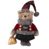 Decoration FAB NORA H78cm, bear girl kaina