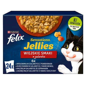 Felix Sensations Šalies skonių želė - 24x 85g