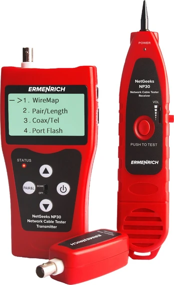Ermenrich NetGeeks NP30 Network Cable Tester