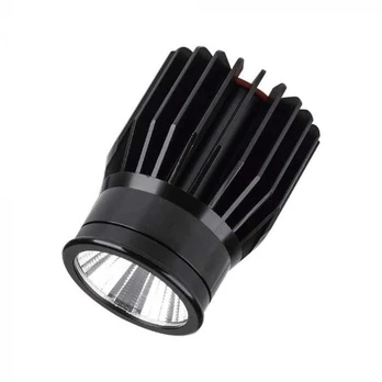 18W LED modulis/įleidžiamas šviestuvas, juodas, 3000K