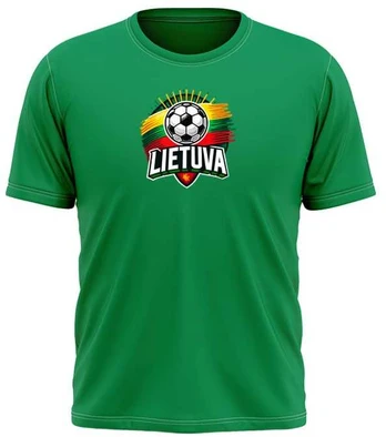KS Marškinėliai Futbolas Lietuva, Dydis: L