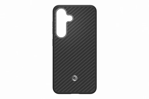Dėklas Samsung Galaxy S25+ Enzo Aramid Black Silver