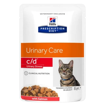 HILL'S Prescription Diet Feline c/d Urinary Stress Losos 85 g