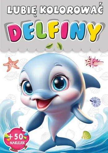 Delfinai. Man patinka spalvinti - kolektyvinis darbas