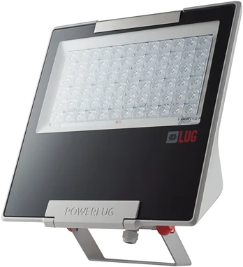 155W LED prožektorius POWERLUG, pilku korpusu, 4000K, IP65