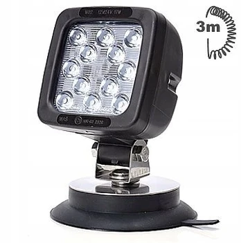 Led darbinis žibintas 12 led magnetas 3m laidas (691.3)