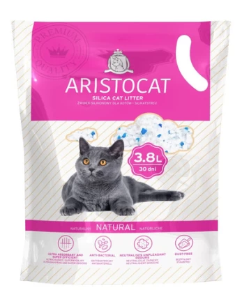 Aristocat silikoninis kraikas katėms 3.8 l bekvapis
