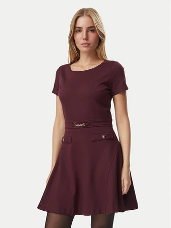 Guess Kokteilinė suknelė W6BK38 K6210 Violetinė Regular Fit