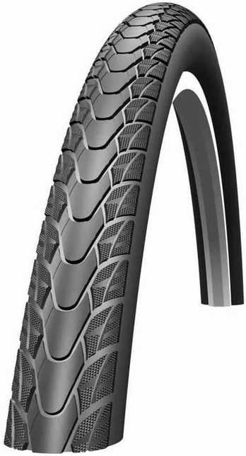 Dviračio padanga Schwalbe Marathon PLUS 26" 11100763, guma, juoda
