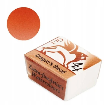 Renesans akvareliniai dažai, 1.5 ml, 44 Drakono kraujas