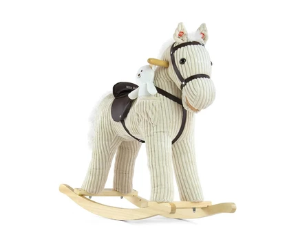 Pliušinis Supamasis Arkliukas Pony Su Meškiuku, Smėlio