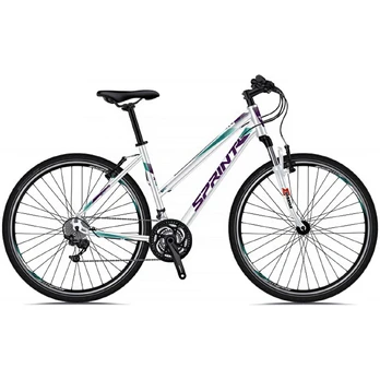 SPRINT Sintero Lady 28" 24G dydis 19" (48cm) (balta/violetinė)