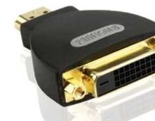 Profigold HDMI A (M) / DVI-D (F) adapter, HDMI A, DVI-D, Han/hun, Sort