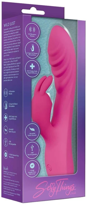 Blush SEXY THINGS WILD LUST VIBRATOR