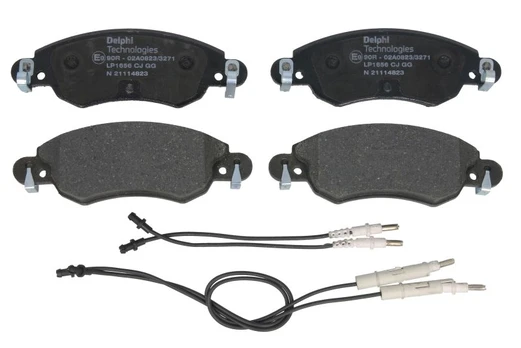 DELPHI LP1656 Brake pad set