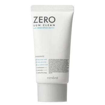 ROM&amp;ND_Zero Sun Clean veido kremas SPF50+ PA++++ 01 Fresh 50ml