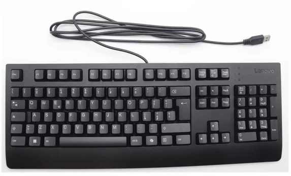 Lenovo DT_KYB Tra USB AI KB BLK_Italy