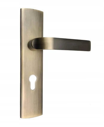 Lambda lauko durų rankena, 90 mm, patinuota