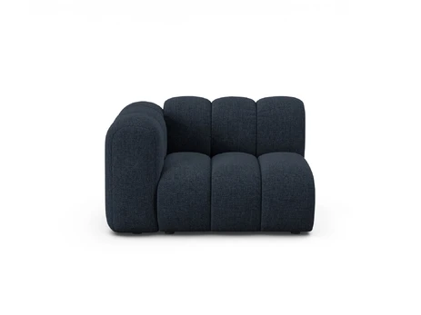 Modul Left, "Lupine", 1 Seat, 115x95x70, Navy Blue