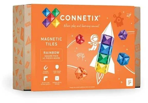 Connetix Kvadratų rinkinys 42 dalių